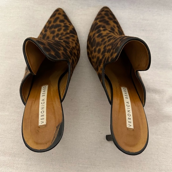 Veronica Beard Leopard Print Heels - Picture 5 of 7